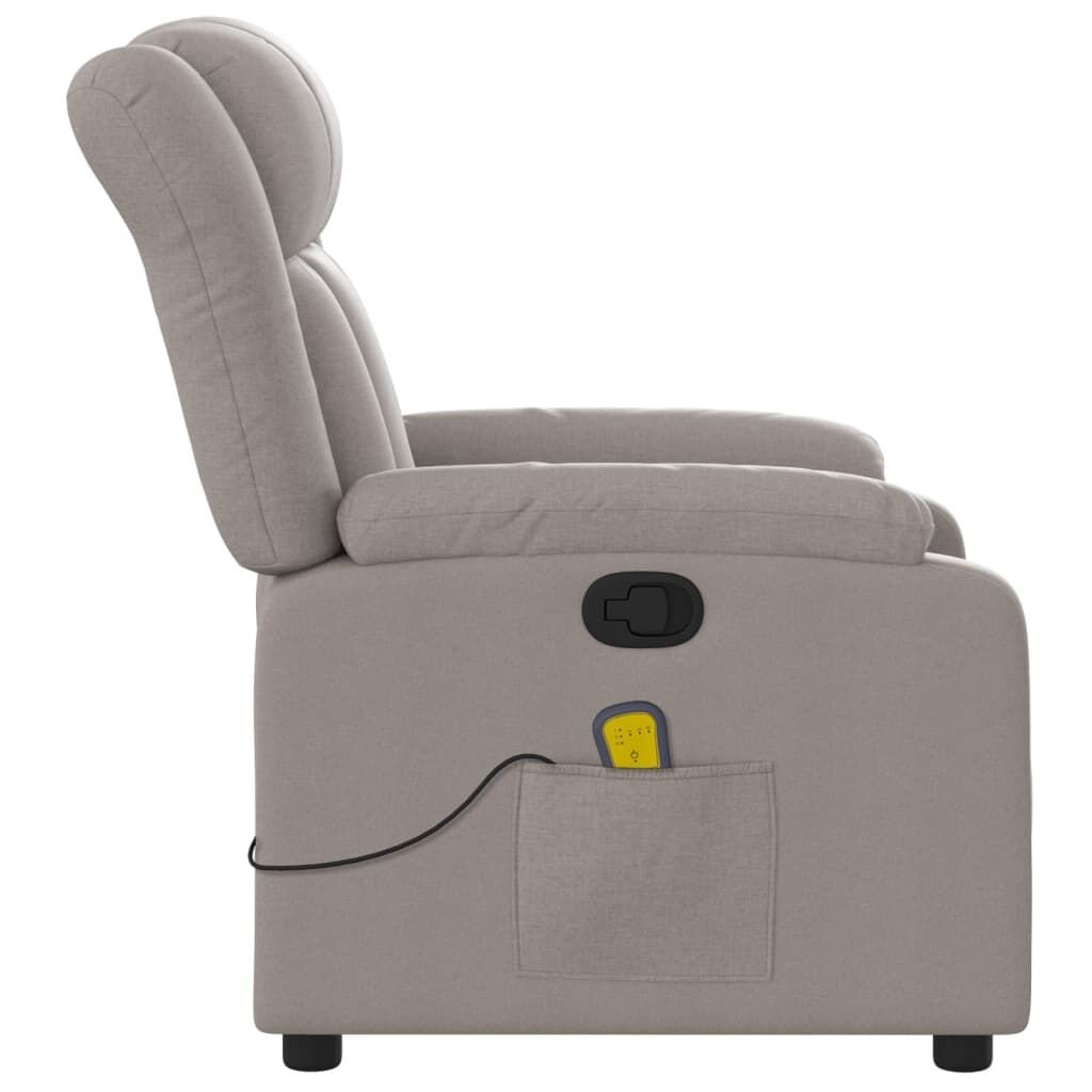 vidaXL Massagestoel Taupe - 60% Korting! Nieuw, Beschadigde Doos