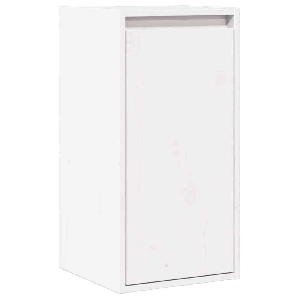 Wandkast Grenenhout Wit 30x30x60cm - 35% Korting!