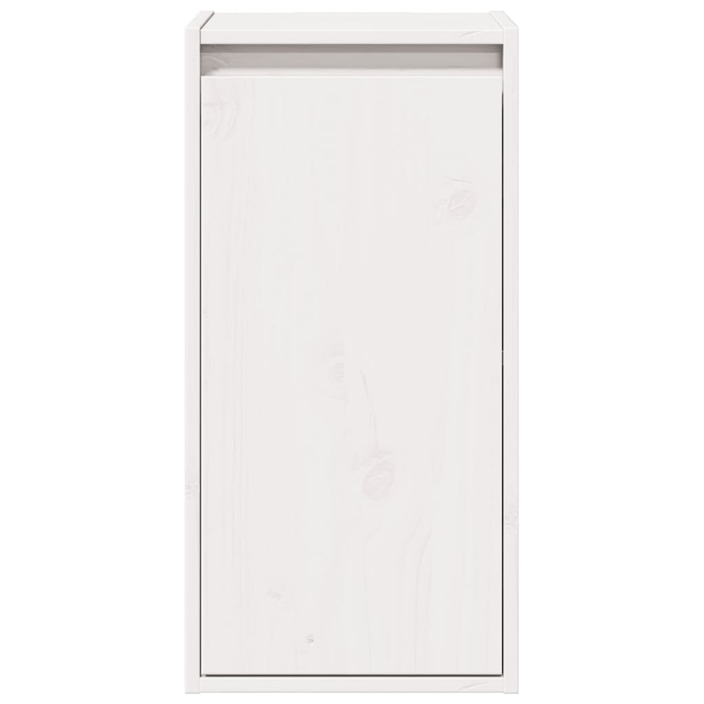 Wandkast Grenenhout Wit 30x30x60cm - 35% Korting!