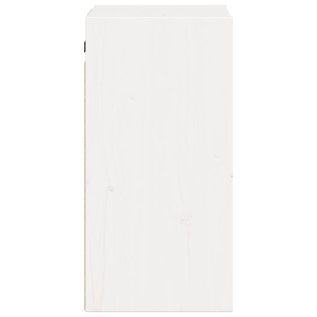 Wandkast Grenenhout Wit 30x30x60cm - 35% Korting!