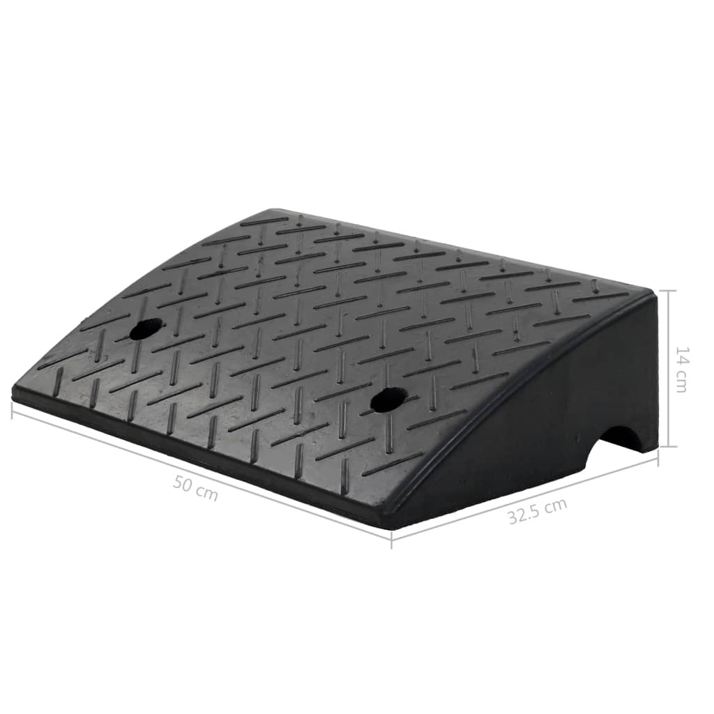 VidaXL Opstaphelling Rubber 50x32,5x14cm - 47% Korting!
