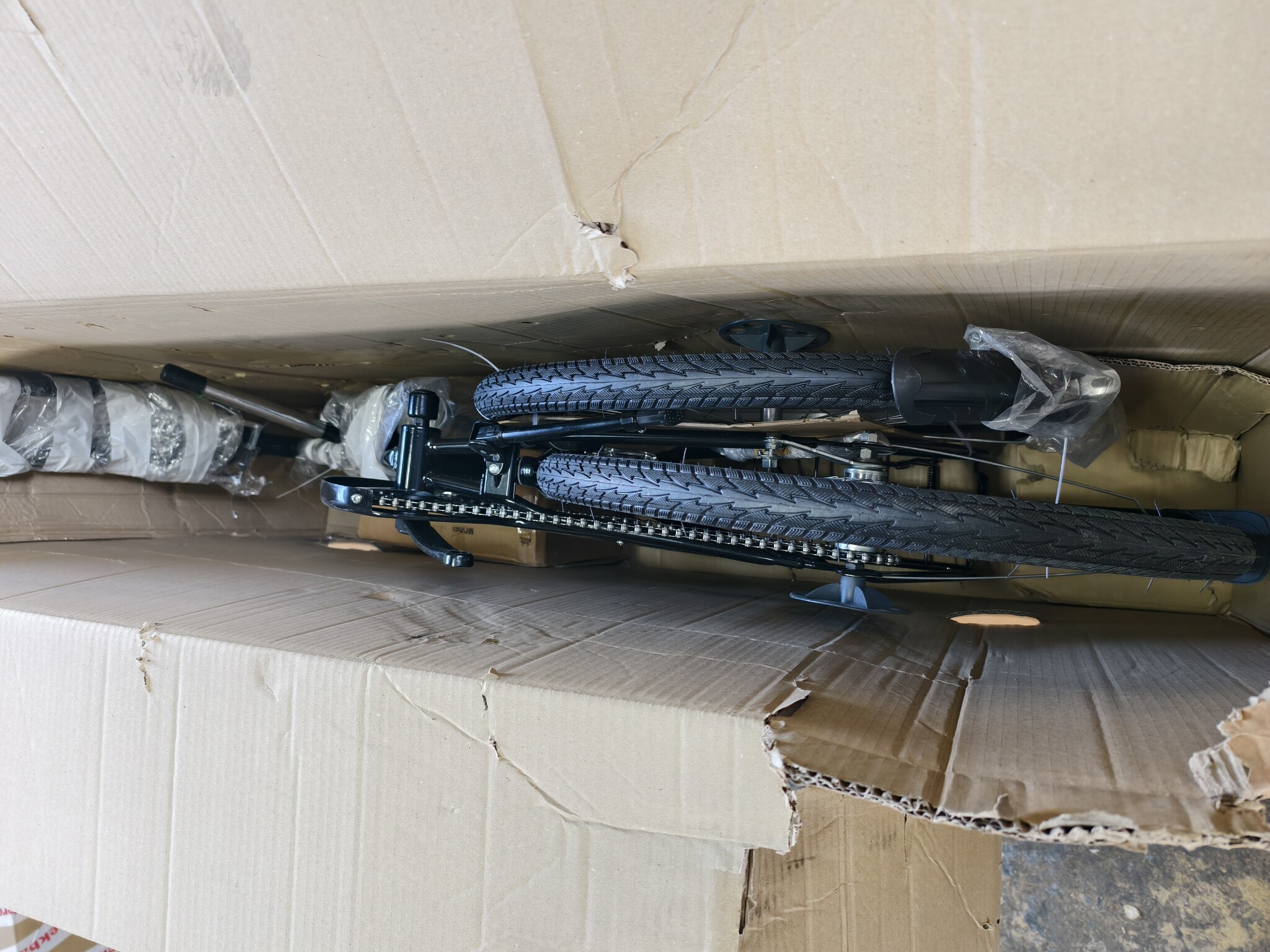 Vouwfiets 24 inch Zwart - 45% Korting! Ruimtebesparend!