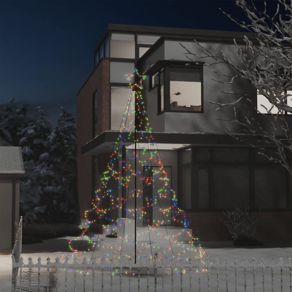 Kerstboom Vlaggenmast 300cm LED - 60% Korting!