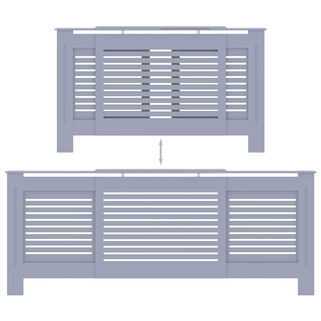 vidaXL Radiatorombouw Grijs 205cm - 47% Korting!