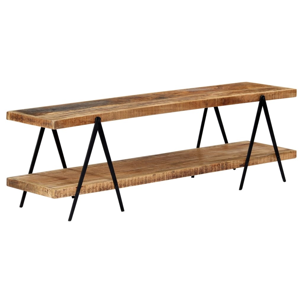 vidaXL TV-Meubel Mango Hout 160cm - 35% Korting!