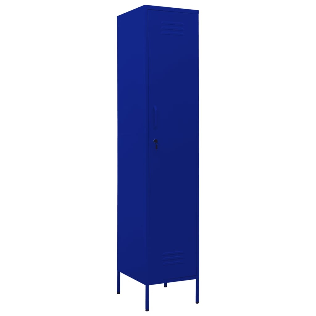 vidaXL Lockerkast Marineblauw 35x46x180cm - 35% Korting!