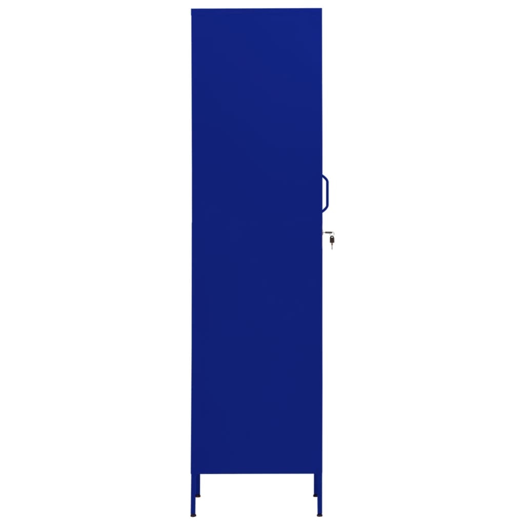 vidaXL Lockerkast Marineblauw 35x46x180cm - 35% Korting!
