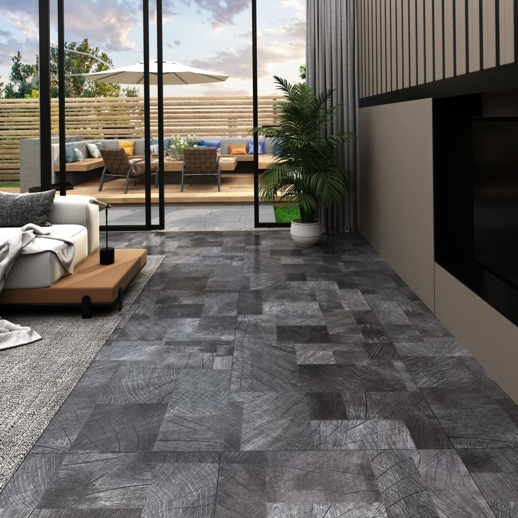 VidaXL Zelfklevende Vloerplanken Grijs 5,11m² - 47% Korting!