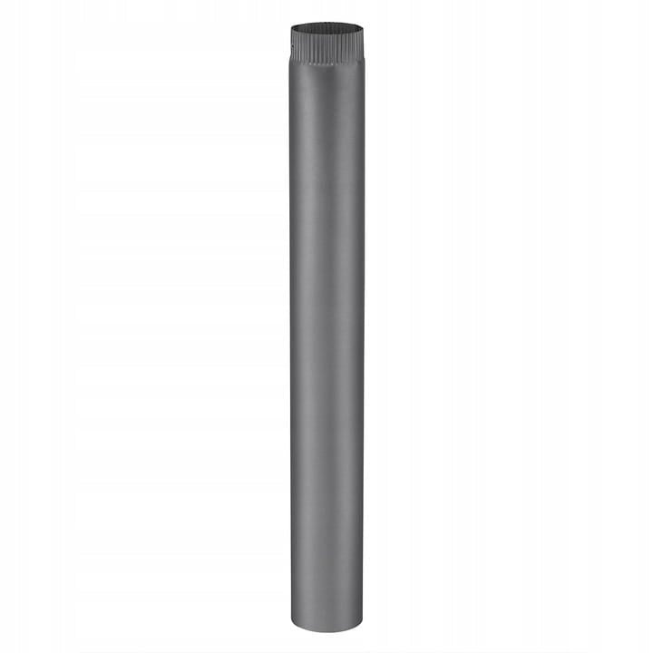 Kachelpijp Zwart 120mm/100cm - 55% Korting!