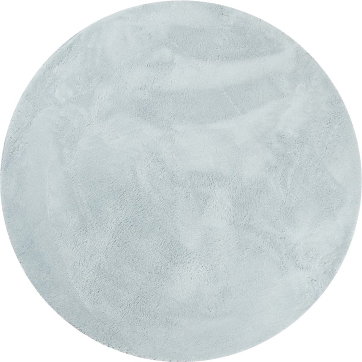 vidaXL Blauw Rond Vloerkleed Ø100cm - 57% Korting!