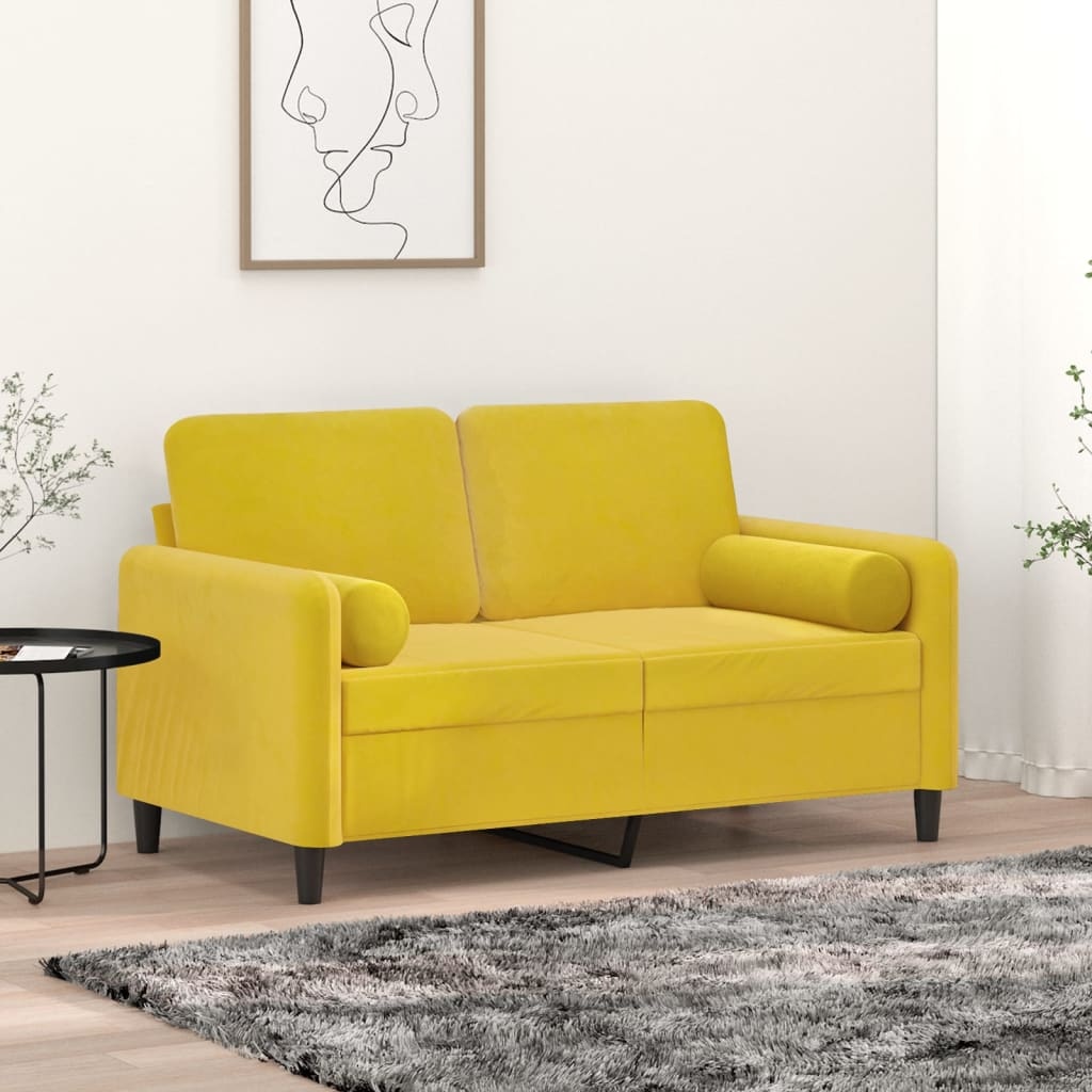 vidaXL Sierkussens Geel 15x50cm (2 st) - 41% Korting!