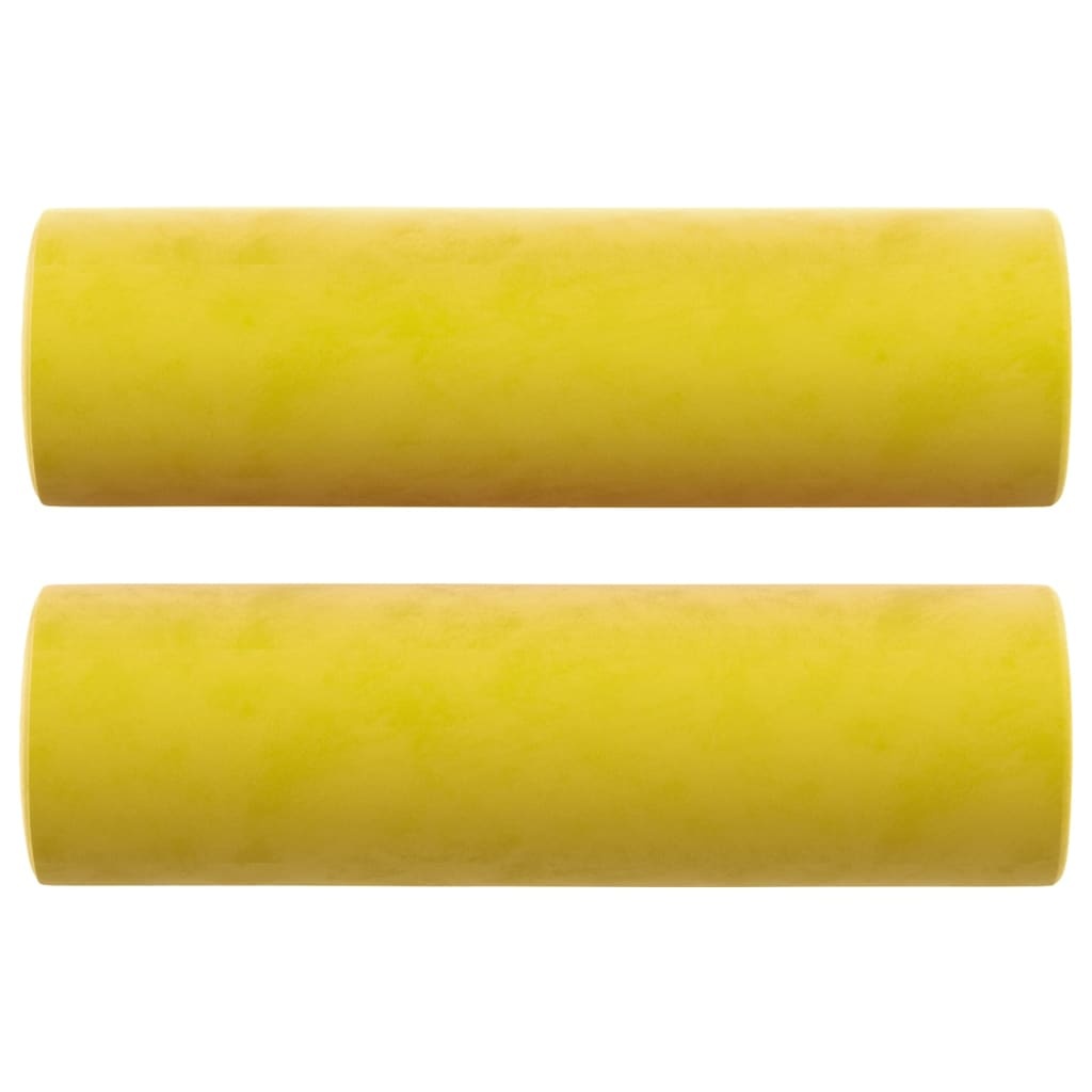 vidaXL Sierkussens Geel 15x50cm (2 st) - 41% Korting!