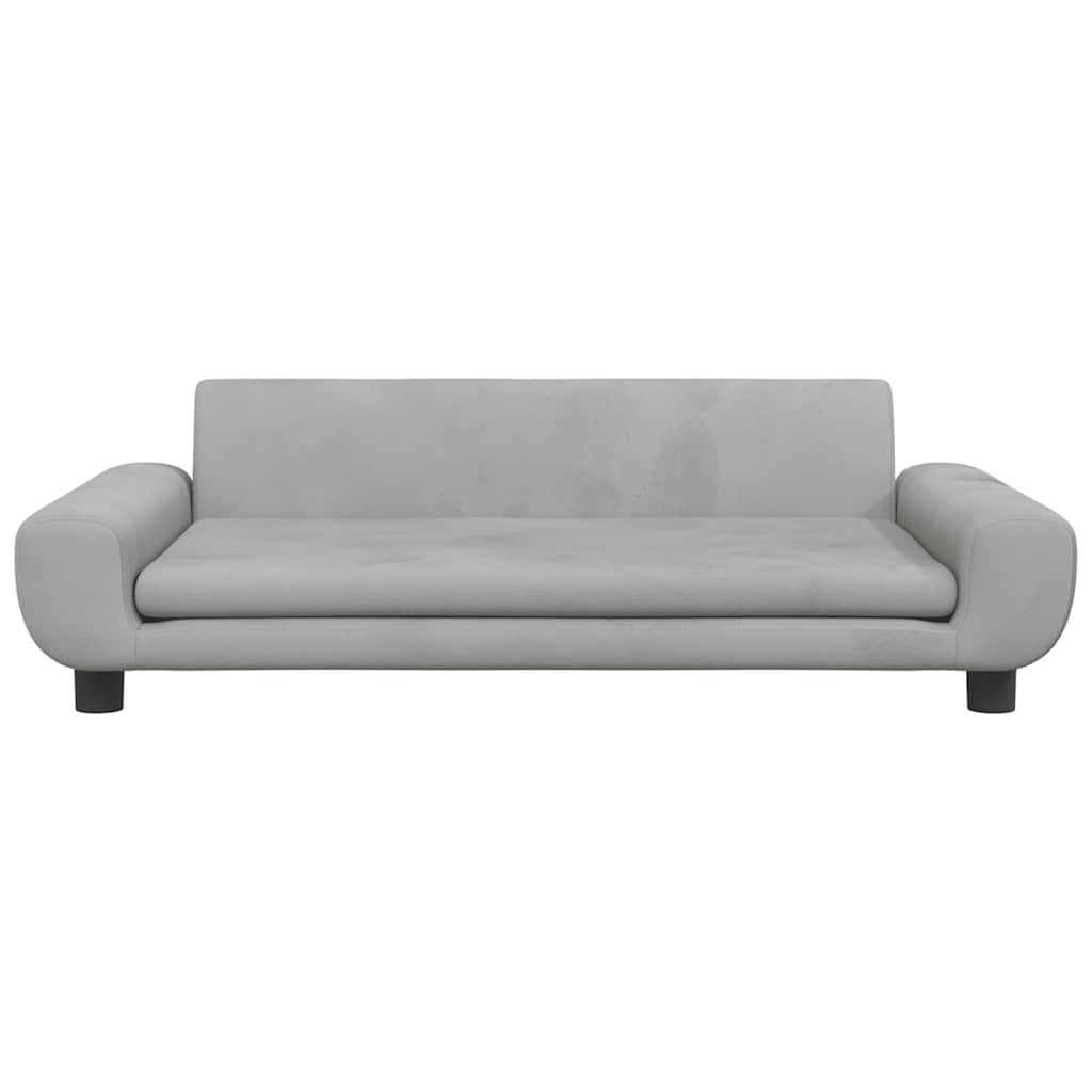 VidaXL Hondenmand Fluweel Lichtgrijs 100cm - 42% Korting!