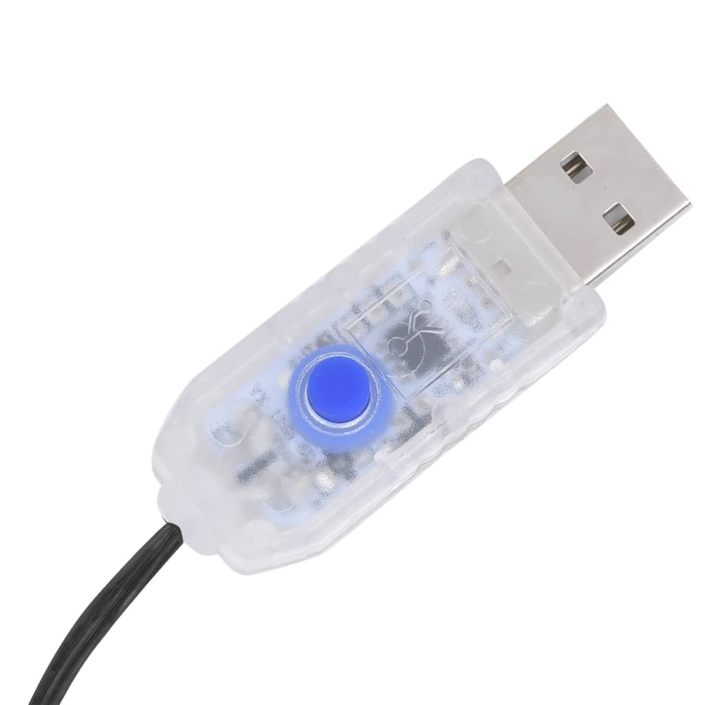 vidaXL Kerstboomverlichting 300 LED - Koudwit - 300cm - 42% Korting!