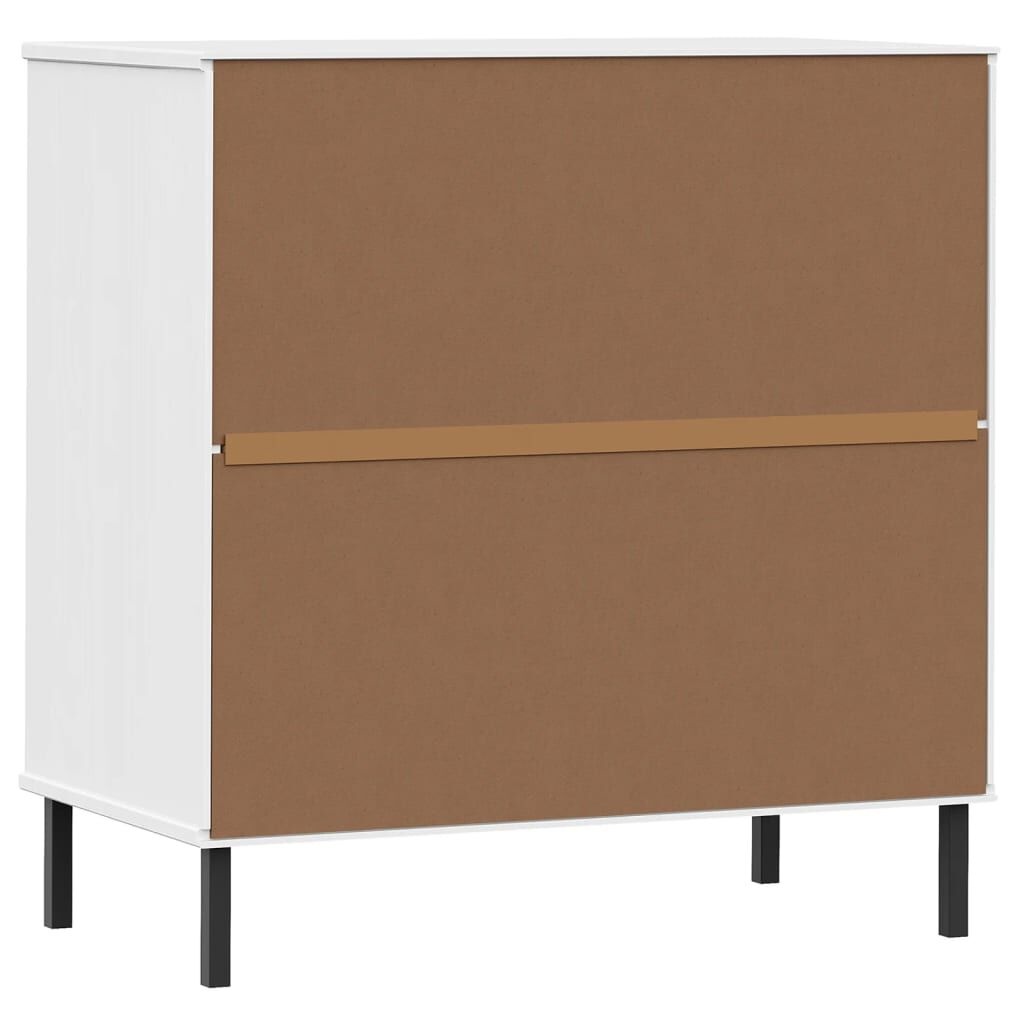 vidaXL Dressoir Wit Hout - Oslo Serie - 62% Korting!