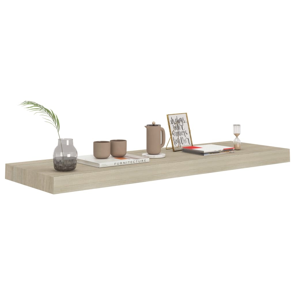 vidaXL Wandplank Eiken 80cm - 41% Korting! (ZGAN)