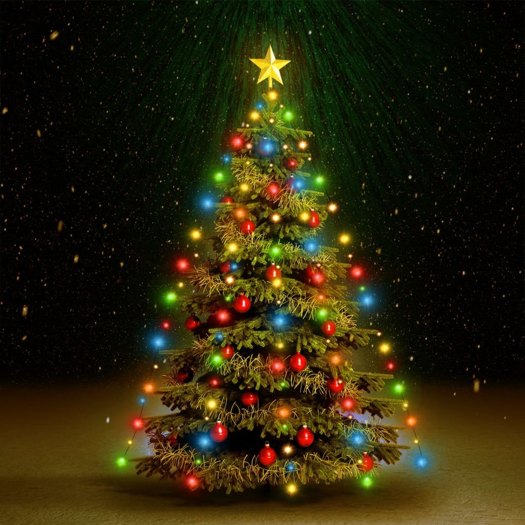 Kerstboomverlichting LED Net 180cm Multicolor - 41% Korting!