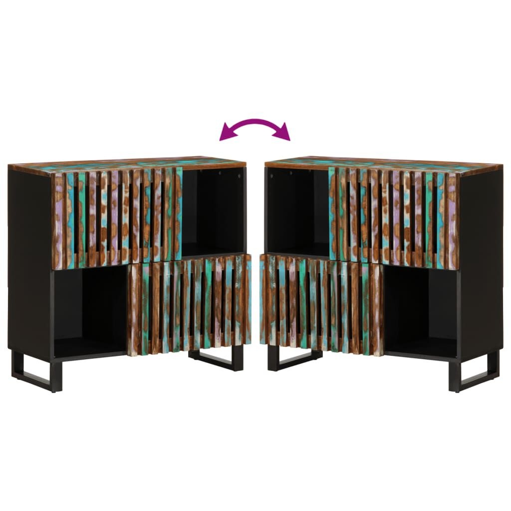 vidaXL Dressoir Acaciahout 80cm - NIEUW met schade - 57% KORTING!