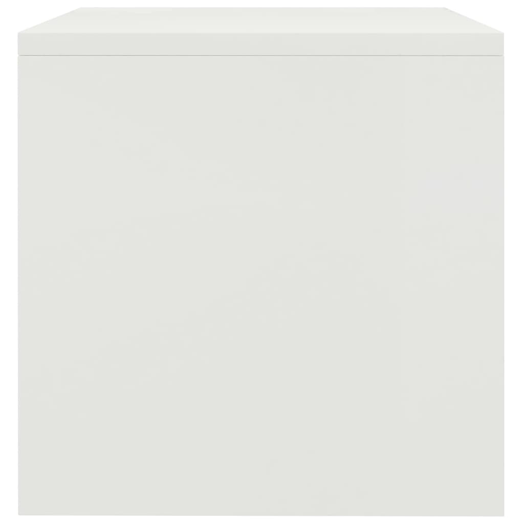 vidaXL Nachtkastjes Set (2) Wit Hout - 47% Korting!