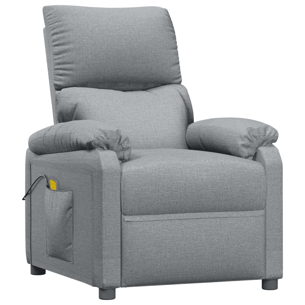 vidaXL Massagestoel Lichtgrijs - 41% Korting! Gebruikssporen