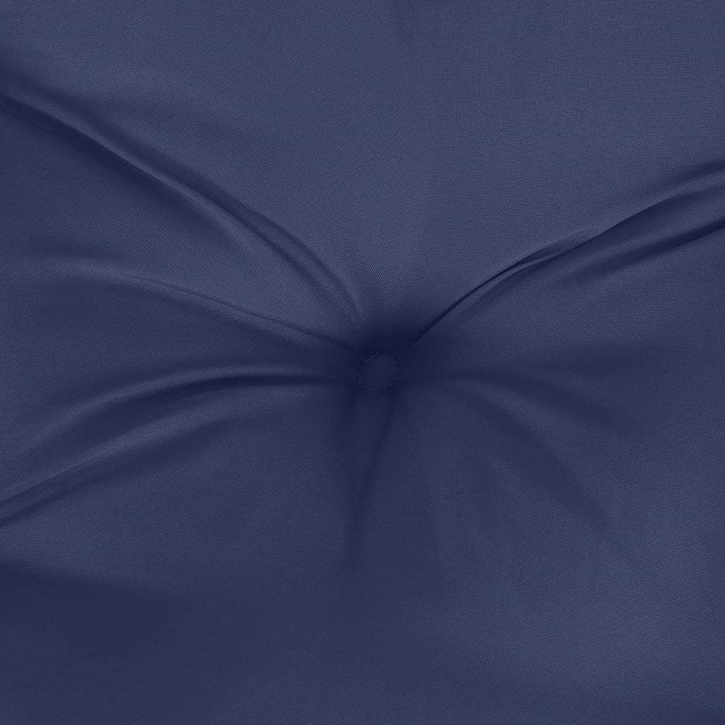 vidaXL Palletkussen Marineblauw 70x40x12 - 35% Korting!