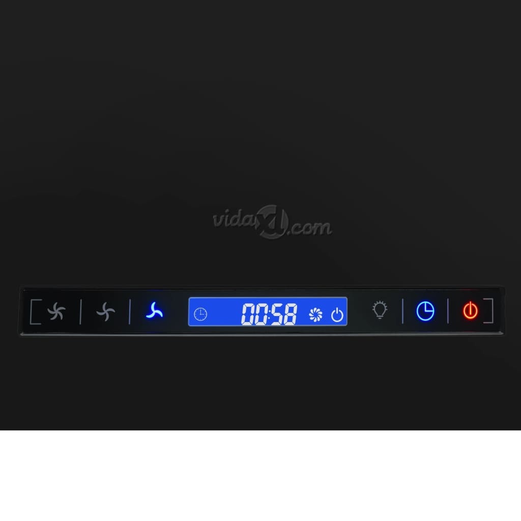 vidaXL Afzuigkap 55cm - Aanraak, LCD, Staal - 35% Korting!