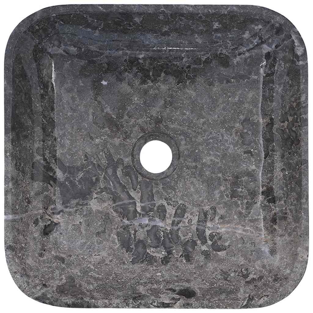 Marmeren Gootsteen Grijs 40x40 cm - 35% Korting!