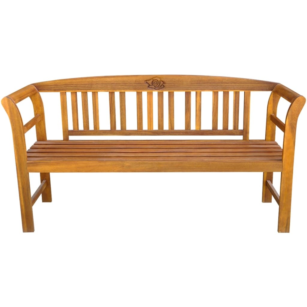 Tuinbank Acaciahout 157cm met Roos - 35% Korting!