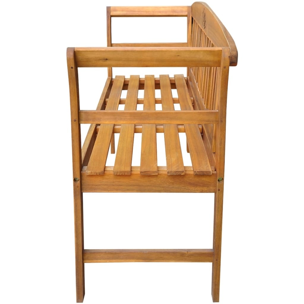 Tuinbank Acaciahout 157cm met Roos - 35% Korting!