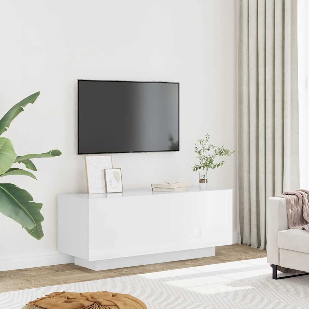 TV Meubel Hoogglans Wit 100cm - 35% Korting!