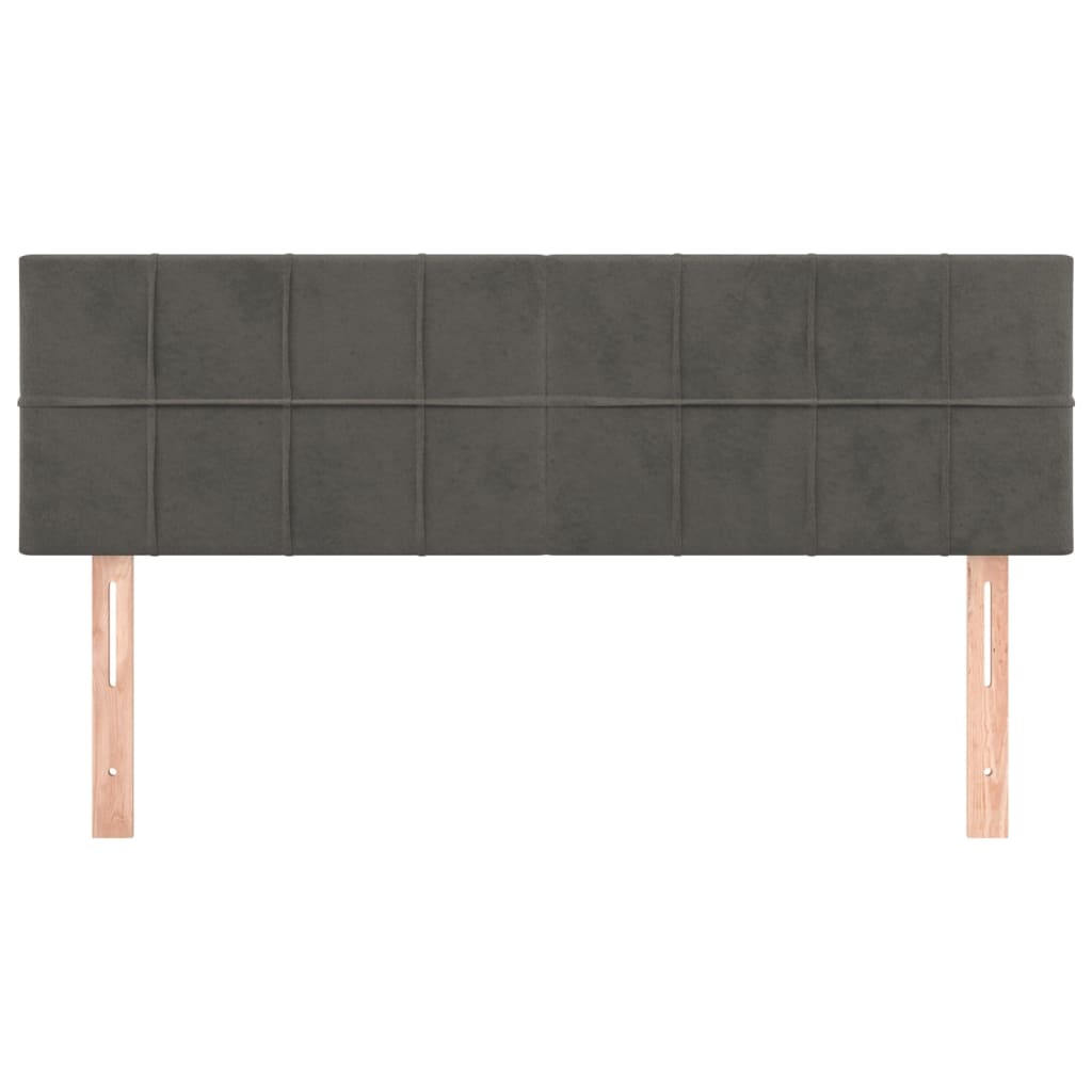 vidaXL Hoofdborden (2x) 72cm Donkergrijs -35% Korting!