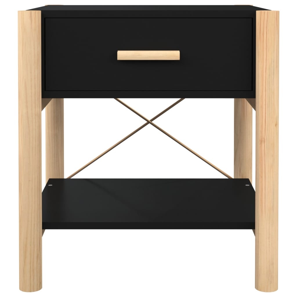 vidaXL Nachtkastjes (2 st) Zwart - 35% Korting! Lichte Gebruikerssporen