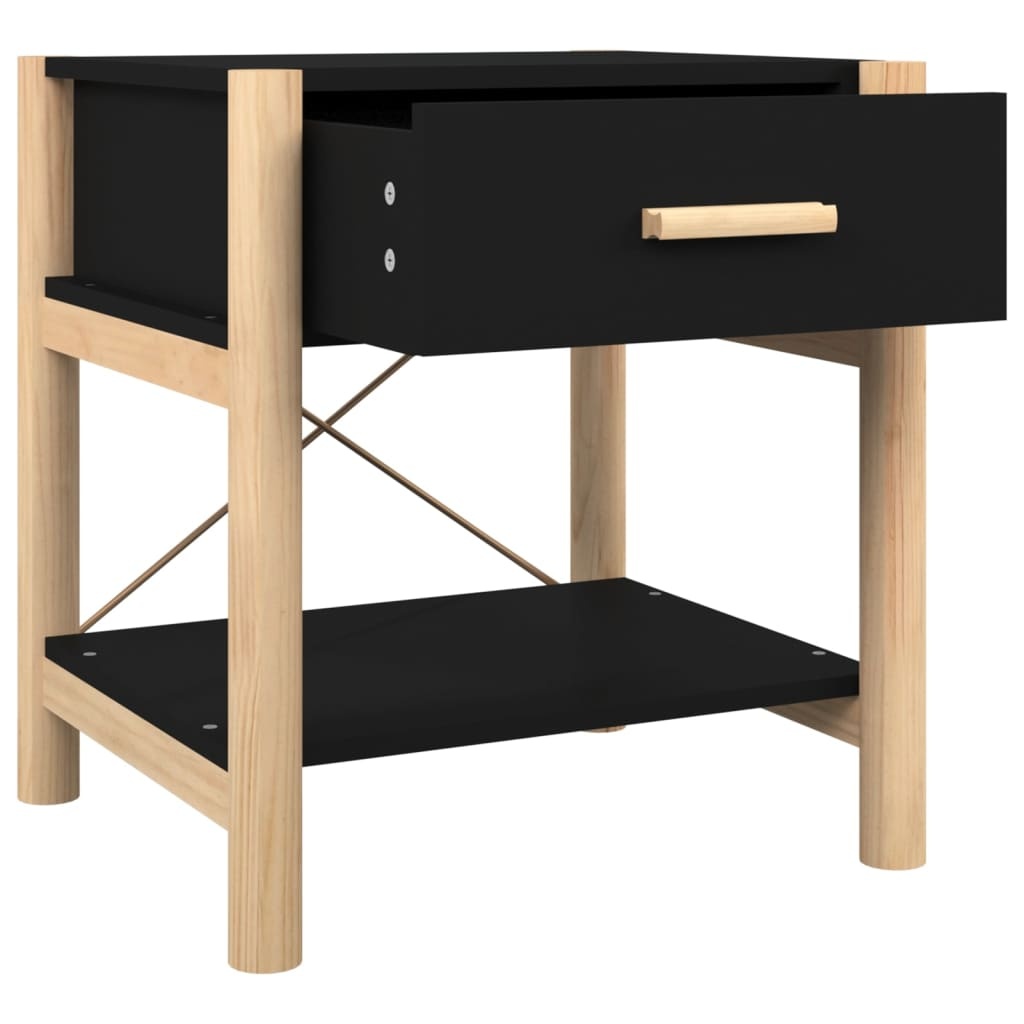 vidaXL Nachtkastjes (2 st) Zwart - 35% Korting! Lichte Gebruikerssporen
