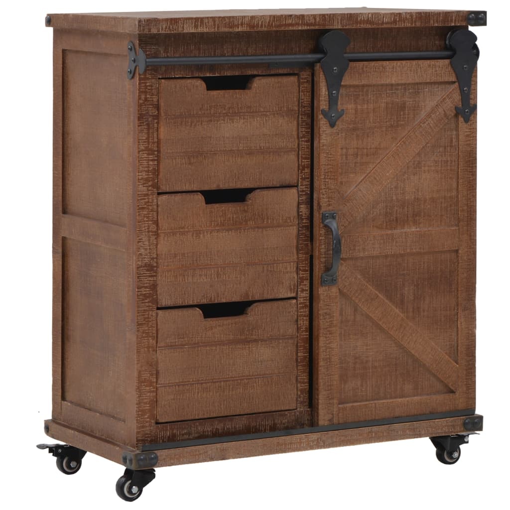 VidaXL Opbergkast Vurenhout Bruin - 35% Korting!