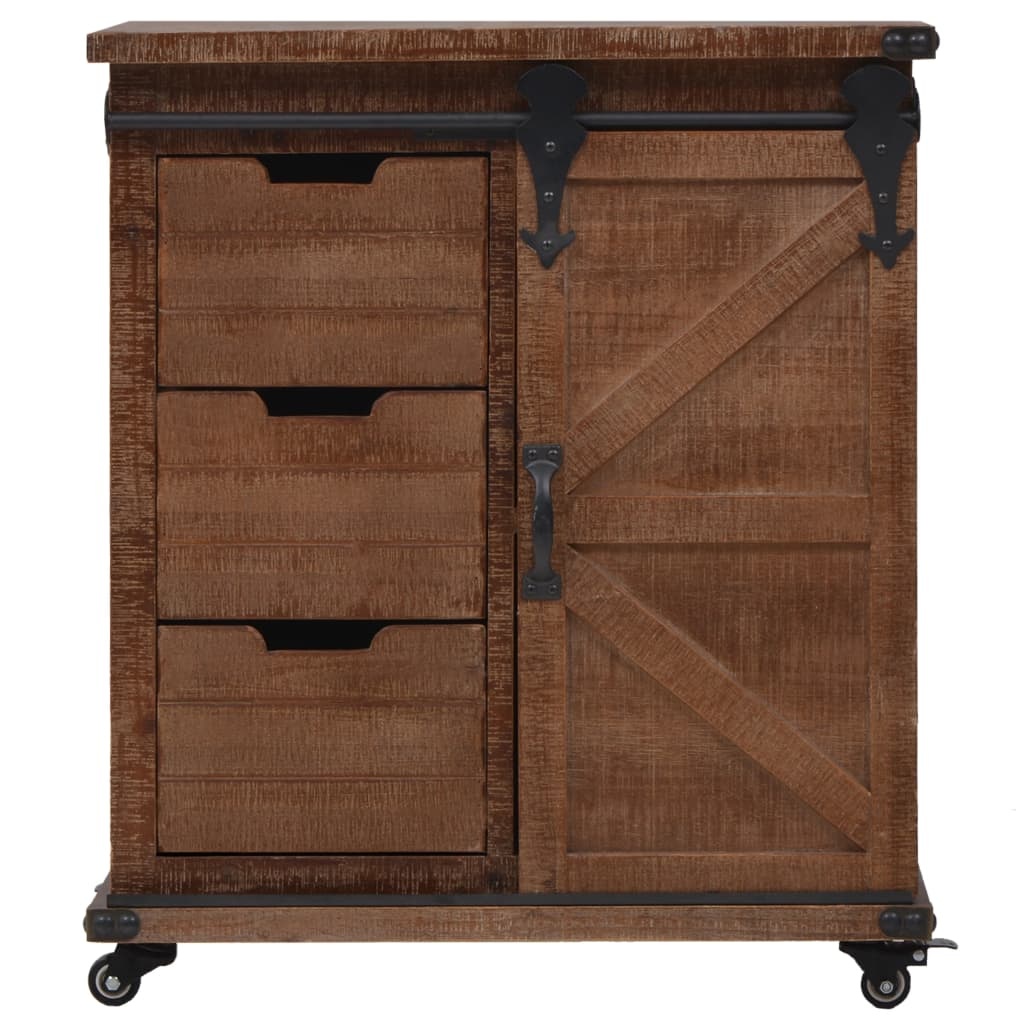 VidaXL Opbergkast Vurenhout Bruin - 35% Korting!