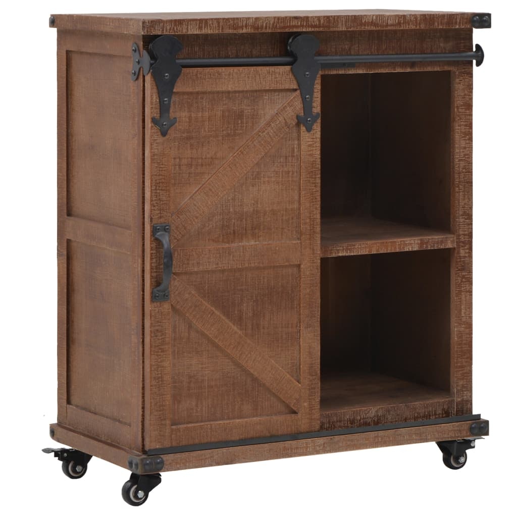 VidaXL Opbergkast Vurenhout Bruin - 35% Korting!