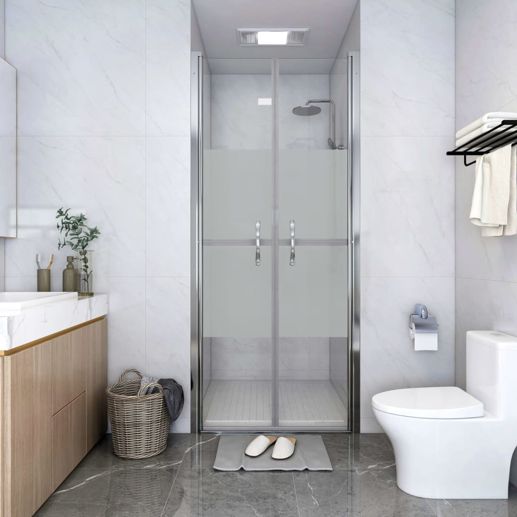 vidaXL Douchedeur 91x190cm Halfmat - 35% Korting!