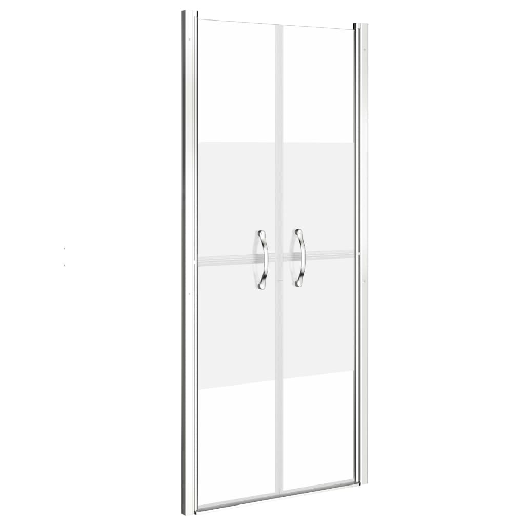 vidaXL Douchedeur 91x190cm Halfmat - 35% Korting!