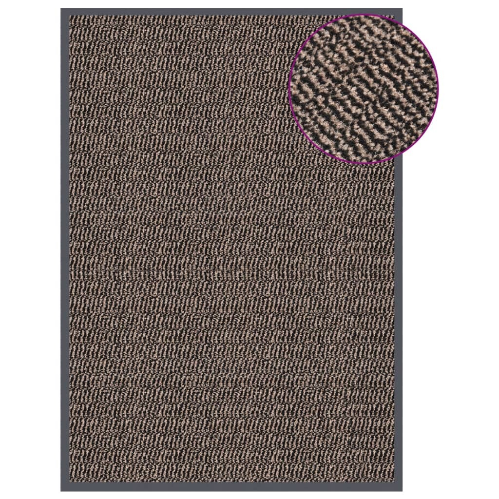 vidaXL Deurmat Donkerbruin 60x90cm - 35% Korting!