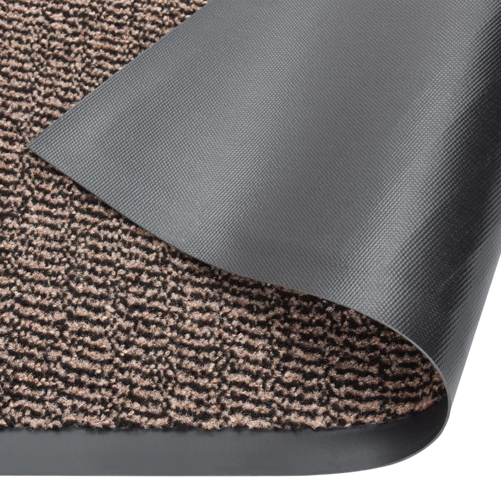 vidaXL Deurmat Donkerbruin 60x90cm - 35% Korting!