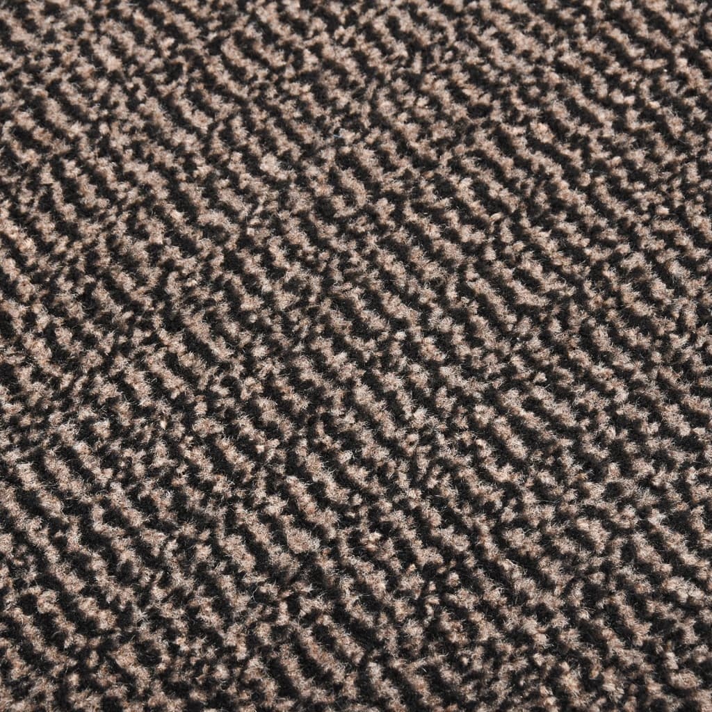 vidaXL Deurmat Donkerbruin 60x90cm - 35% Korting!