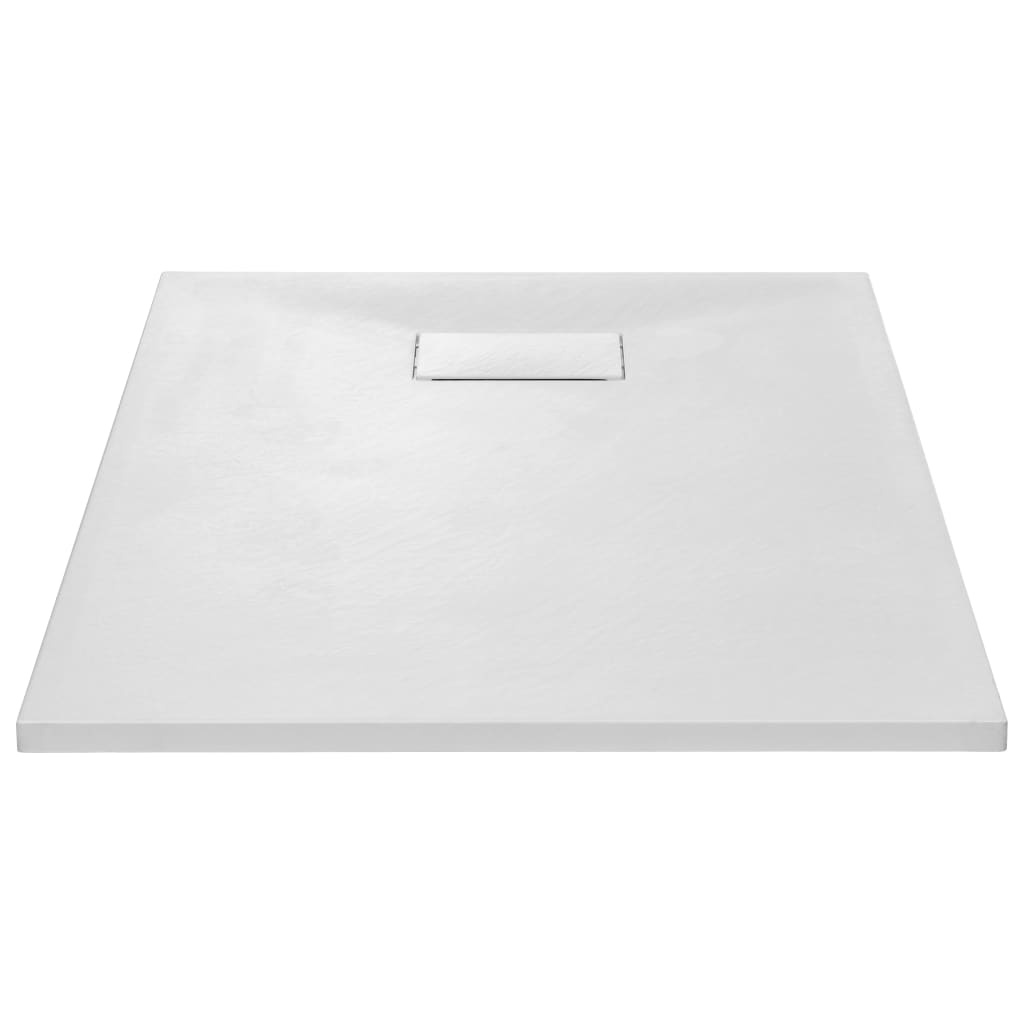 vidaXL Douchebak 100x70 Wit SMC -35%! Krasjes, Topdeal!