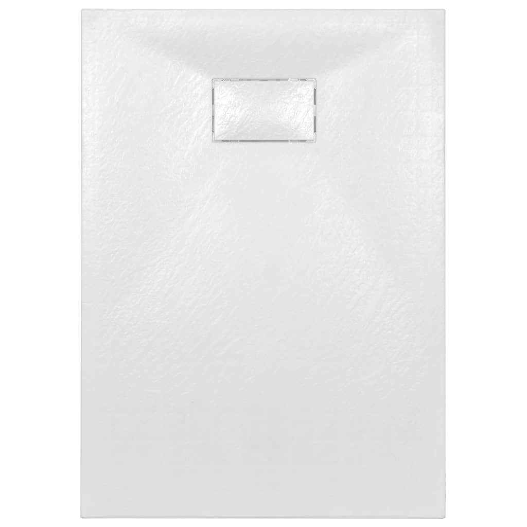 vidaXL Douchebak 100x70 Wit SMC -35%! Krasjes, Topdeal!