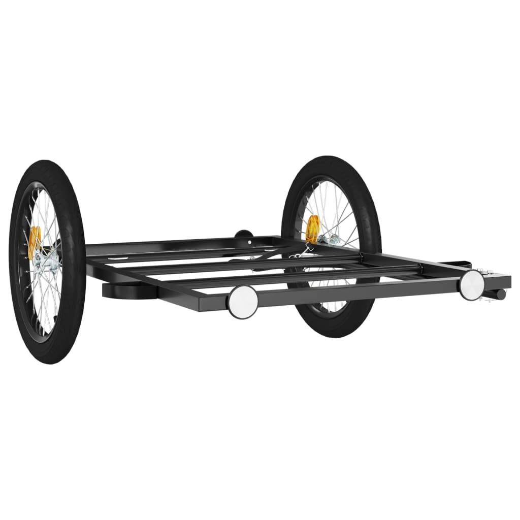 VidaXL Fietstrailer Zwart - 35% Korting! Nieuw!