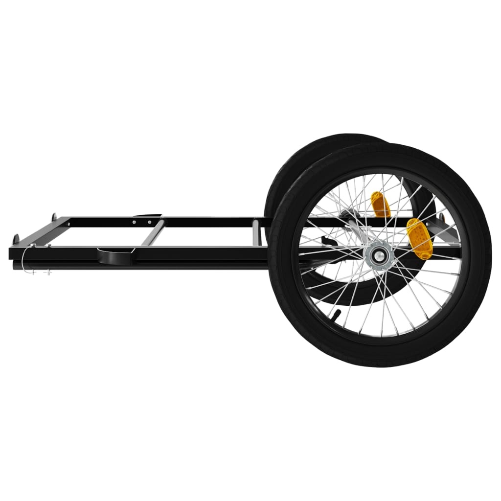 VidaXL Fietstrailer Zwart - 35% Korting! Nieuw!