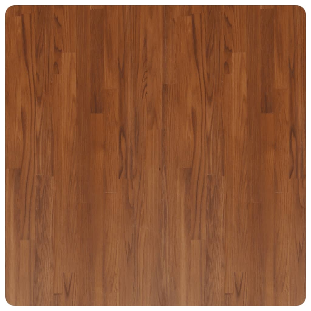 vidaXL Tafelblad Eiken 90x90 Donkerbruin - Kras - 55% Korting!