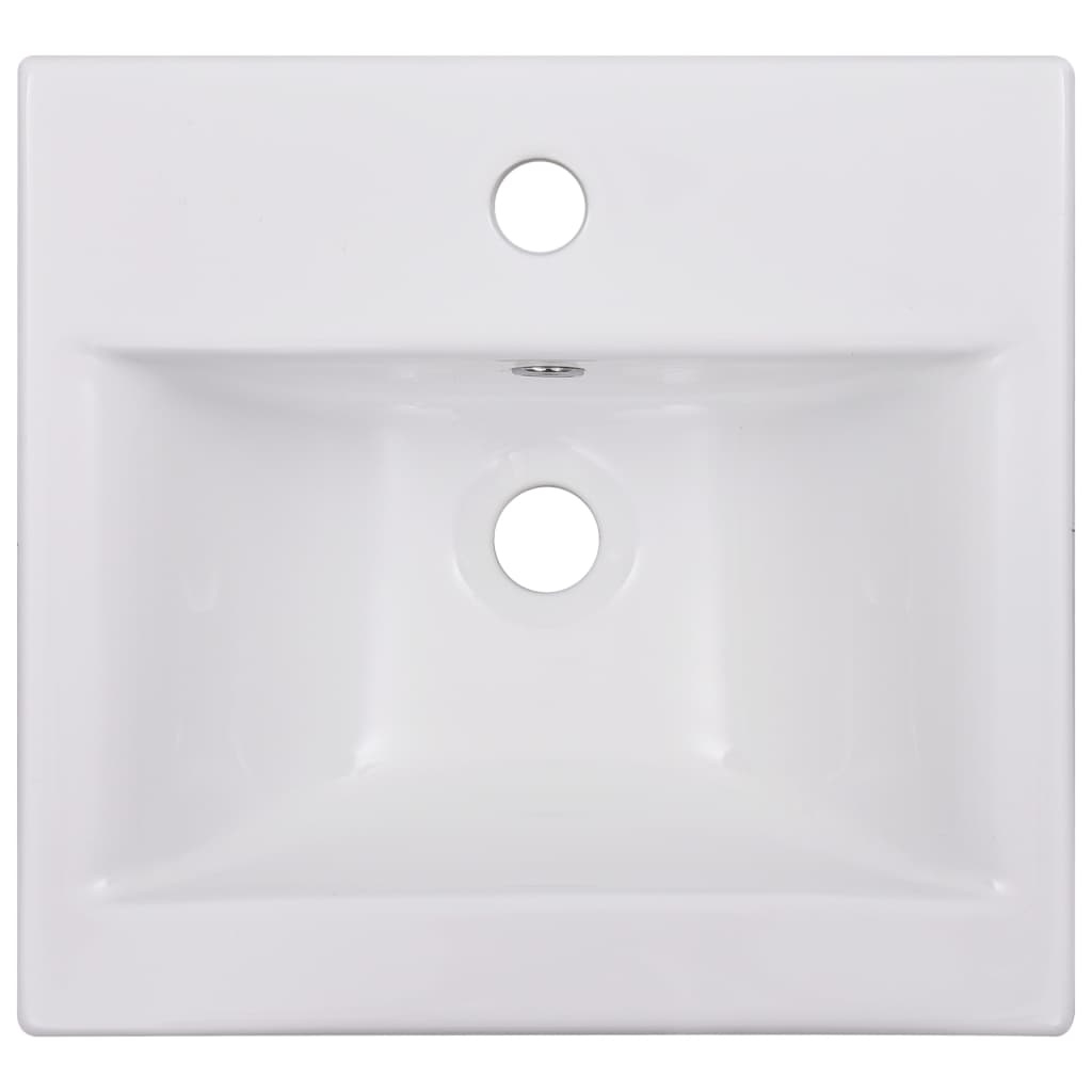 vidaXL Inbouwwastafel Wit 42cm - 35% Korting!