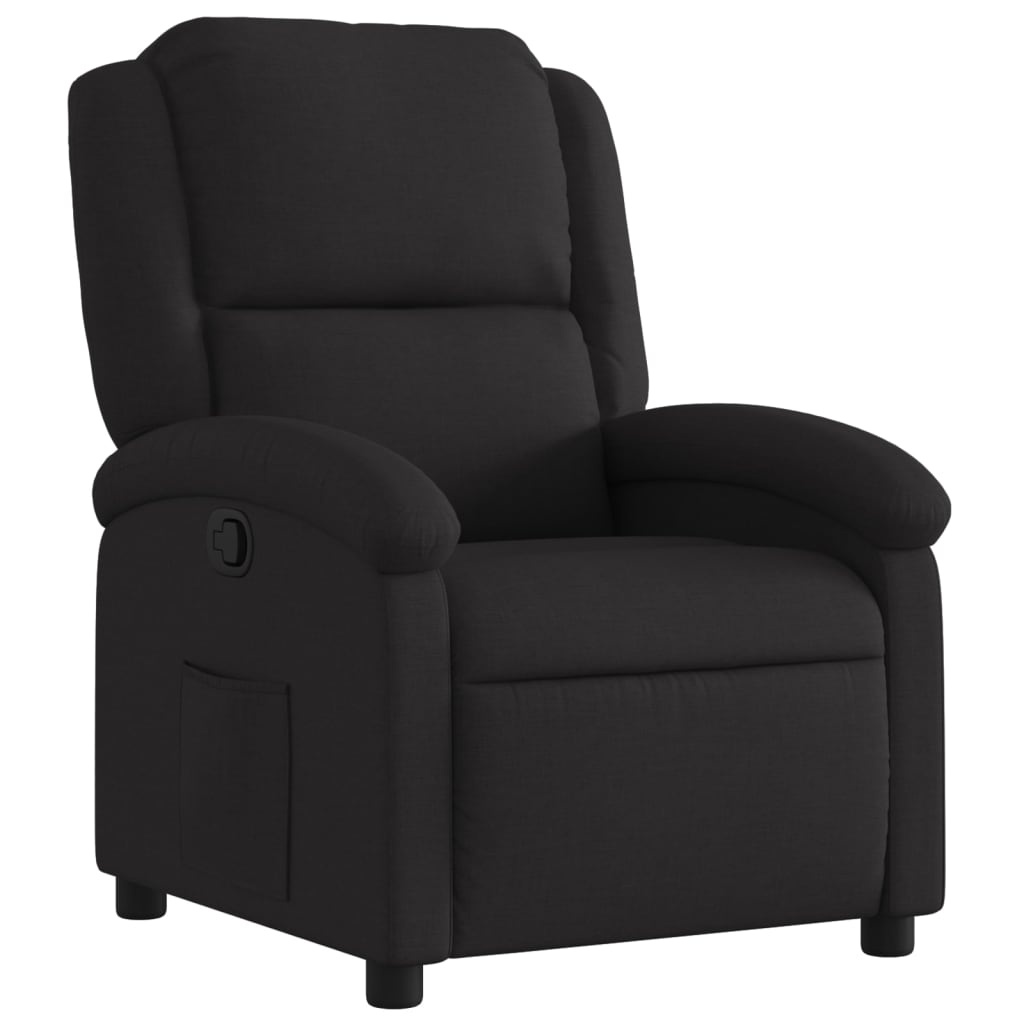 VidaXL Verstelbare Fauteuil Zwart - 35% Korting!