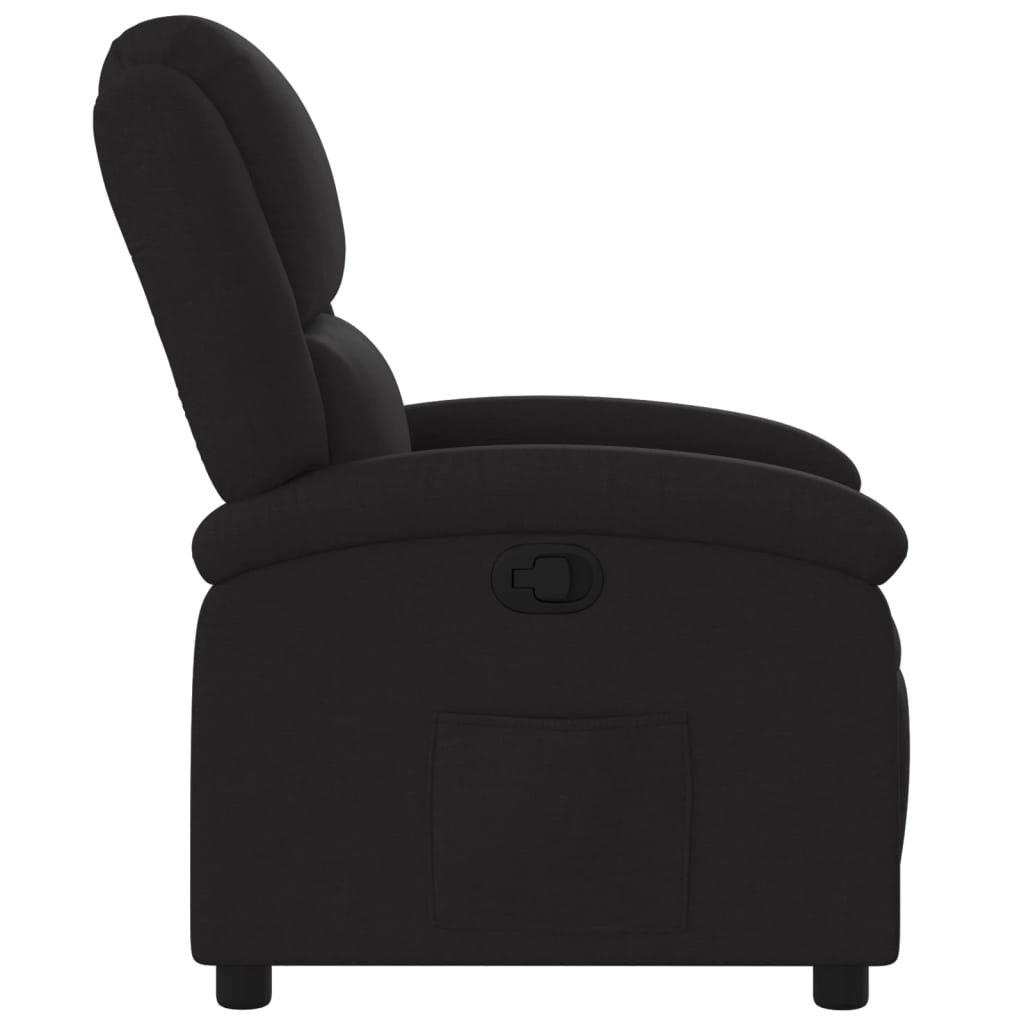 VidaXL Verstelbare Fauteuil Zwart - 35% Korting!