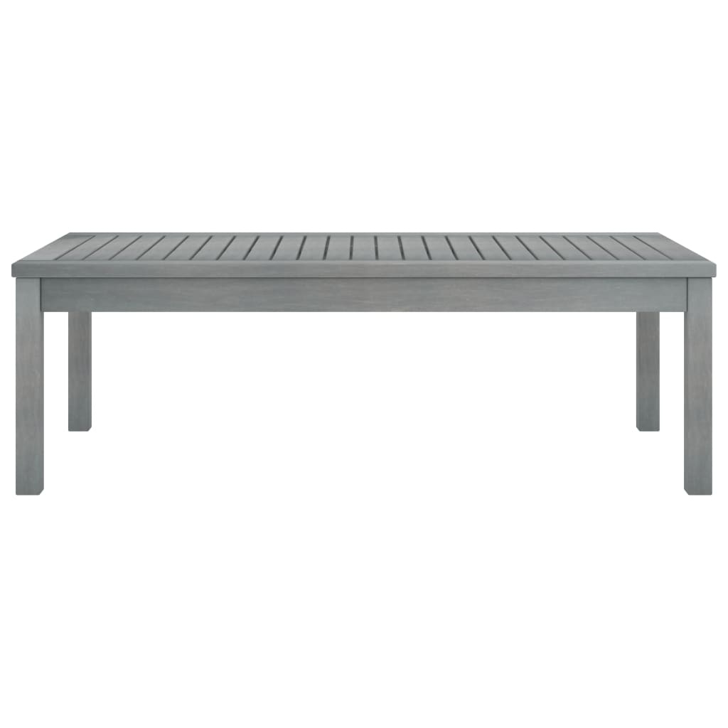 Salontafel Acaciahout Grijs 100x50cm - 35% Korting!